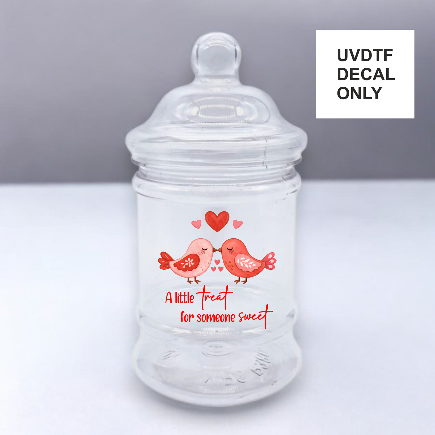UVDTF Love Birds - sweet jar/candle