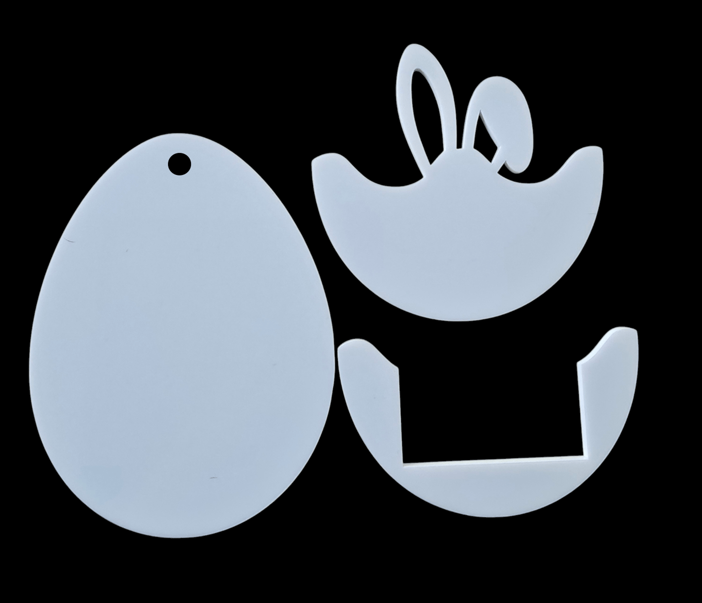 Acrylic Easter Egg Shaped Gift Card Holder - Mackie Direct