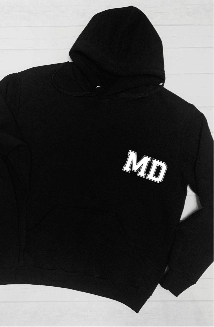 DTF 2025 Leavers Hoodies Front Initials