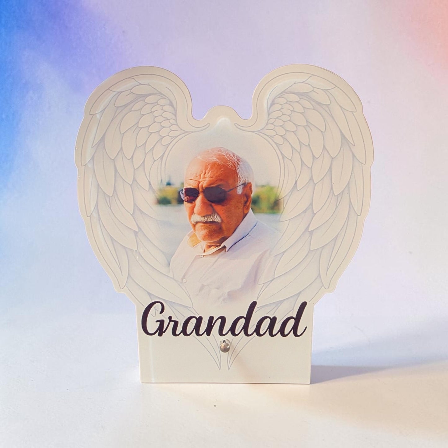 Memorial Wings Acrylic Pin Stand - Mackie Direct