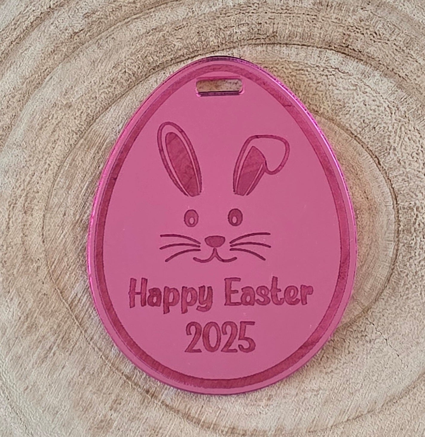 Acrylic Easter Medal, Mirror Acrylic