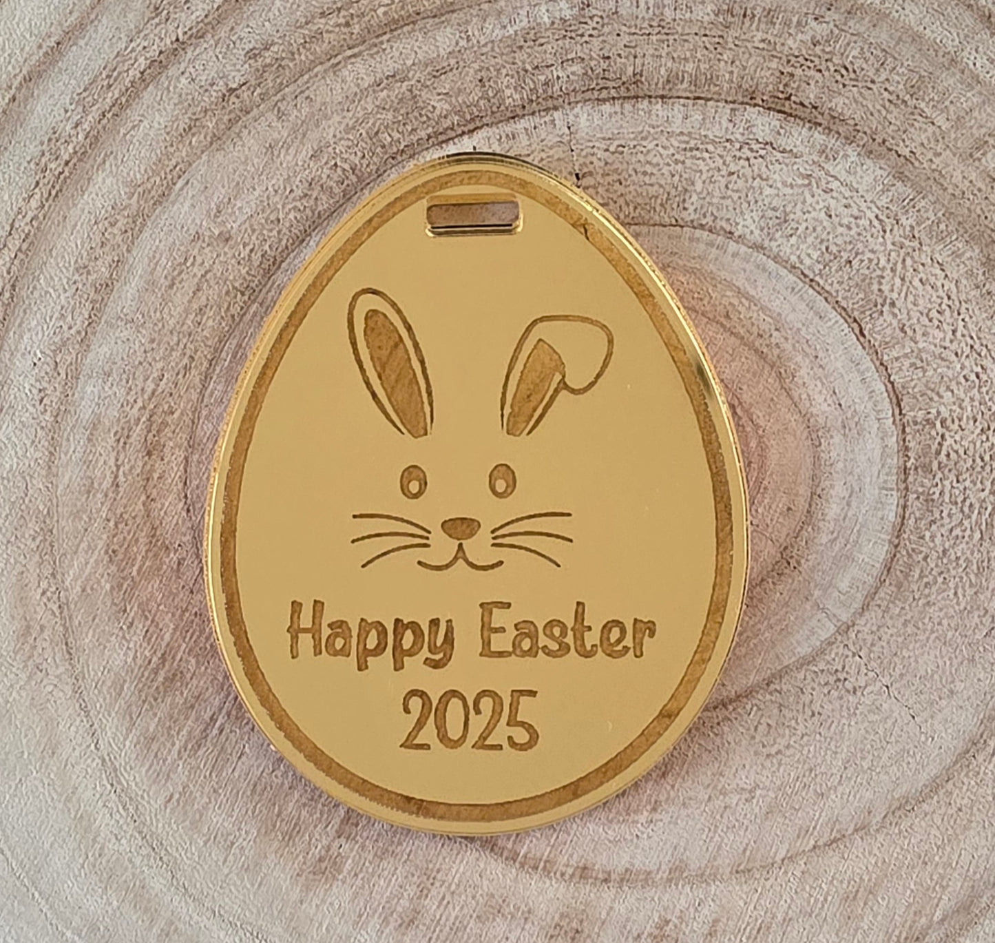 Acrylic Easter Medal, Mirror Acrylic