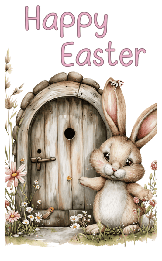 UVDTF Happy Easter Bunny - Mackie Direct
