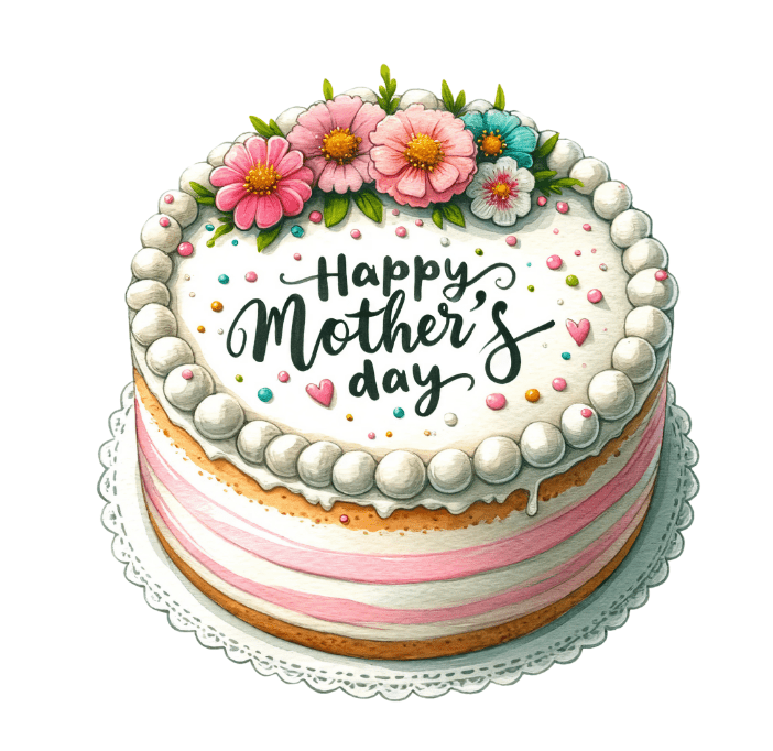 UVDTF Happy Mothers Day Cake - Mackie Direct