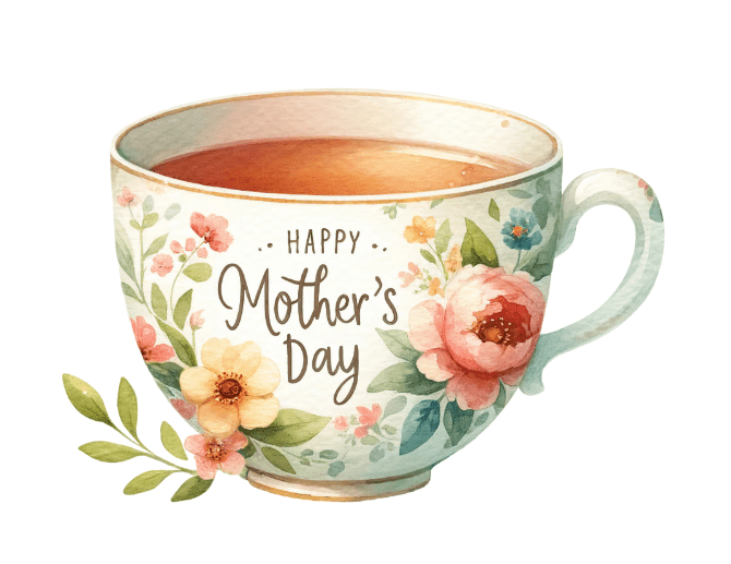 UVDTF Happy Mothers Day Tea Cup - Mackie Direct
