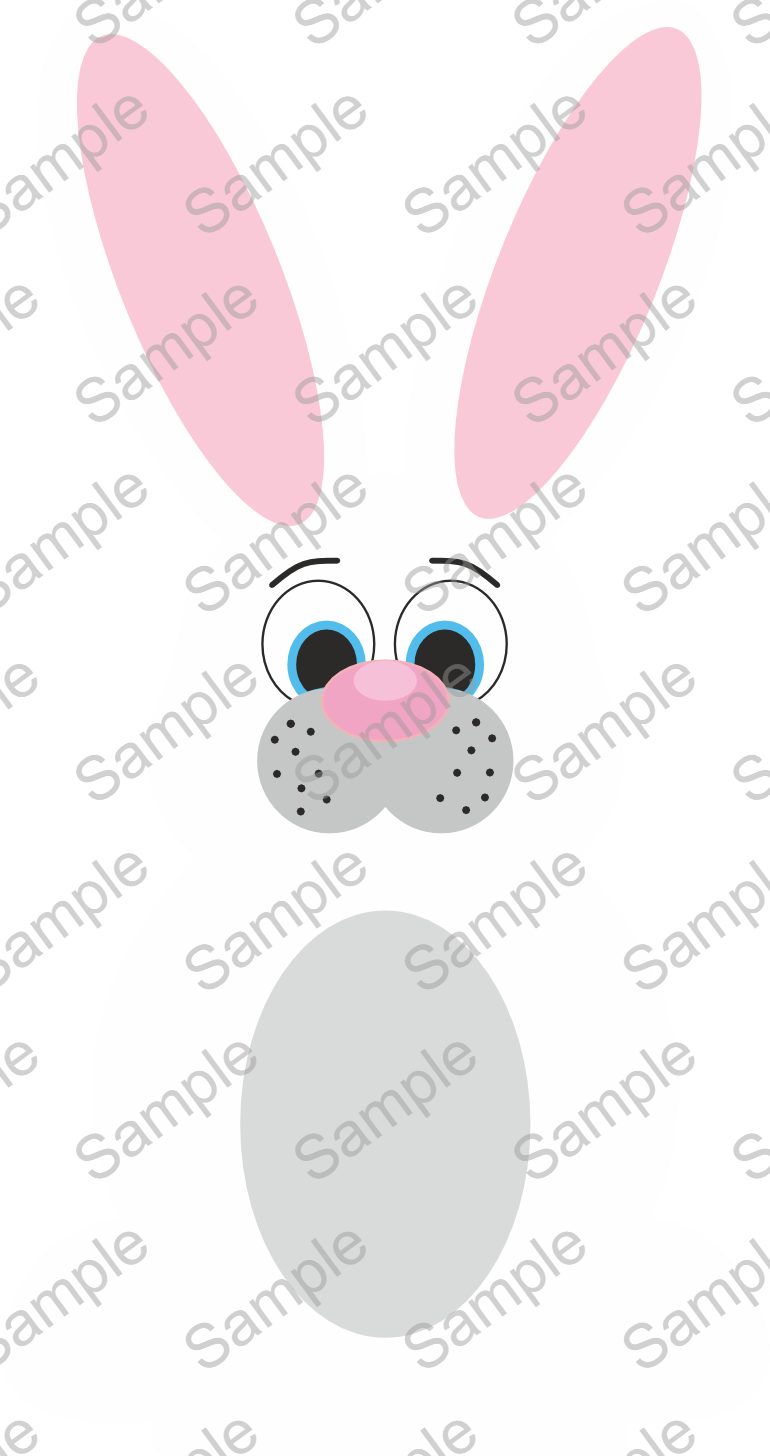 Easter Bunny Egg Holder Set 1 - Digital Download Only