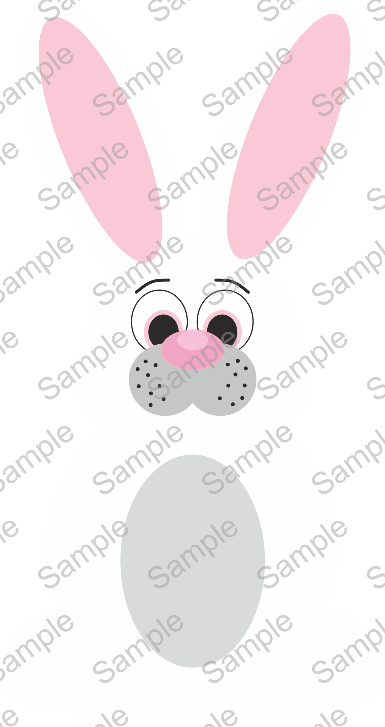 Easter Bunny Egg Holder Set 1 - Digital Download Only