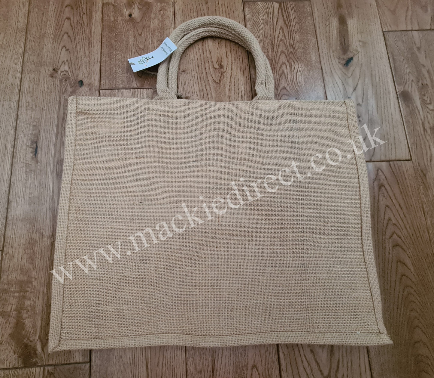 Jute Bag with Sublimation Pocket - Mackie Direct