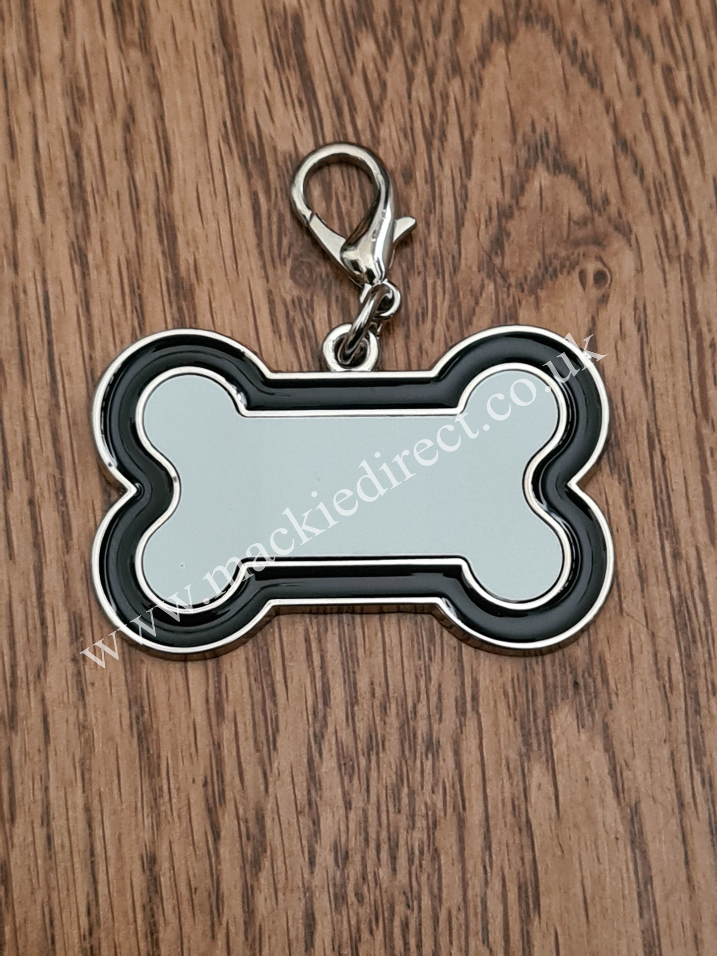 Metal Sublimation Bone Shaped Dog Tag - Mackie Direct