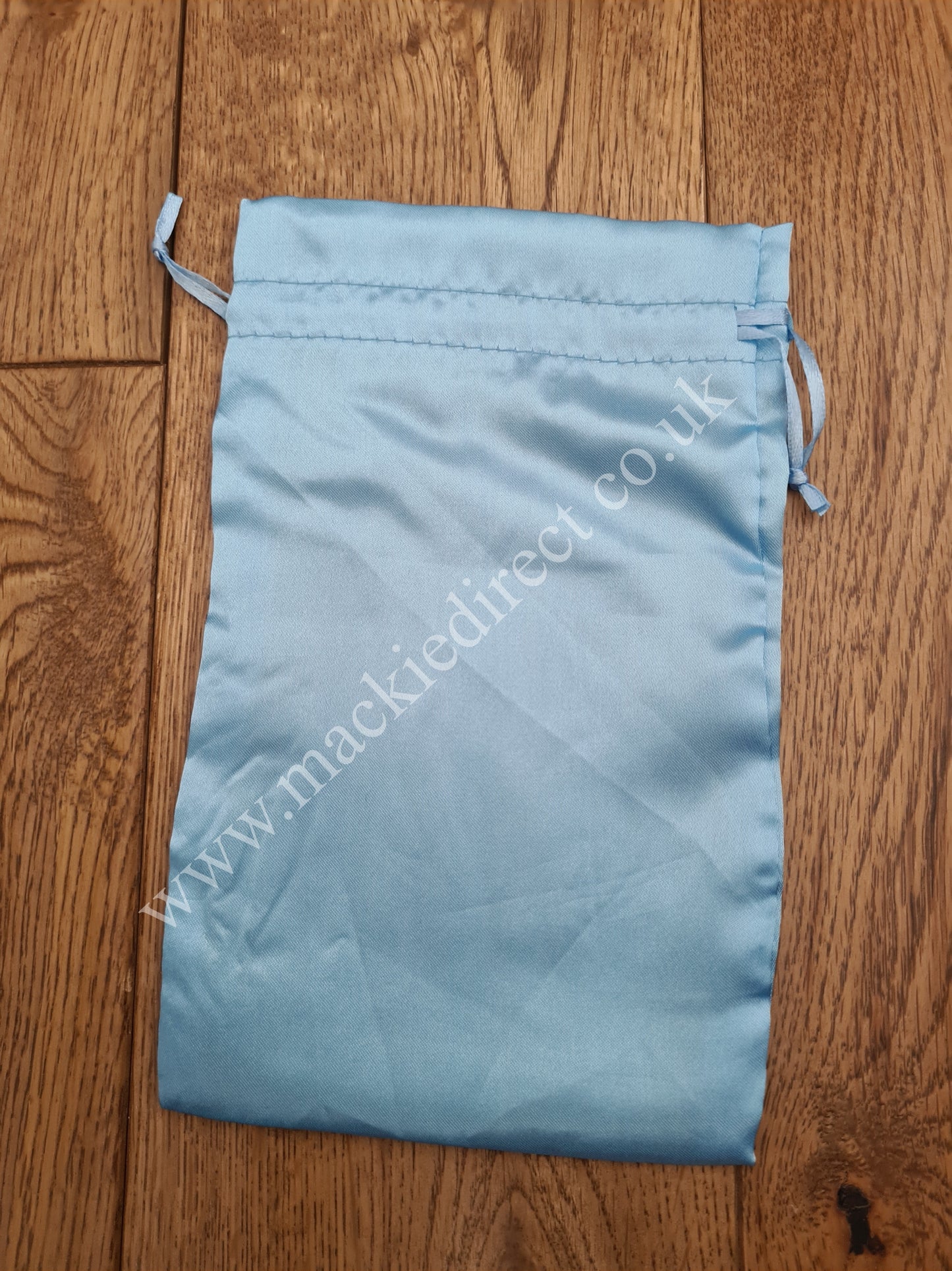 Blue Satin Tooth Fairy/Wedding Favour Bags - Mackie Direct