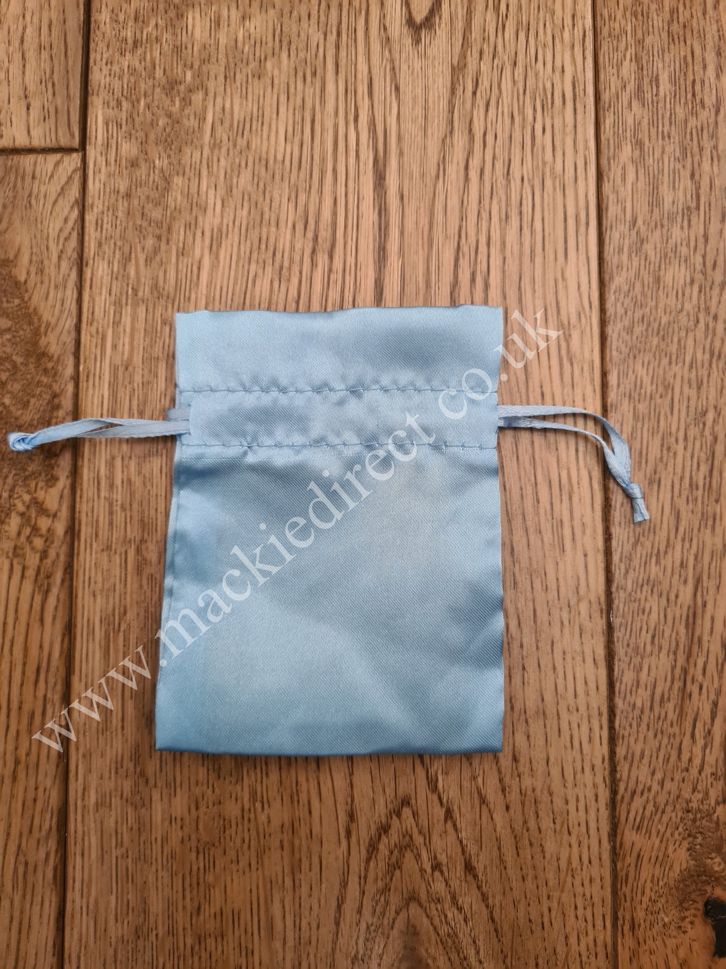 Blue Satin Tooth Fairy/Wedding Favour Bags - Mackie Direct