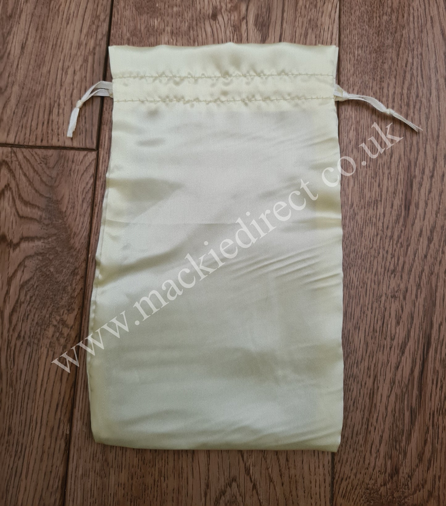 Lemon Yellow Satin Tooth Fairy/Wedding Favour Bags - Mackie Direct