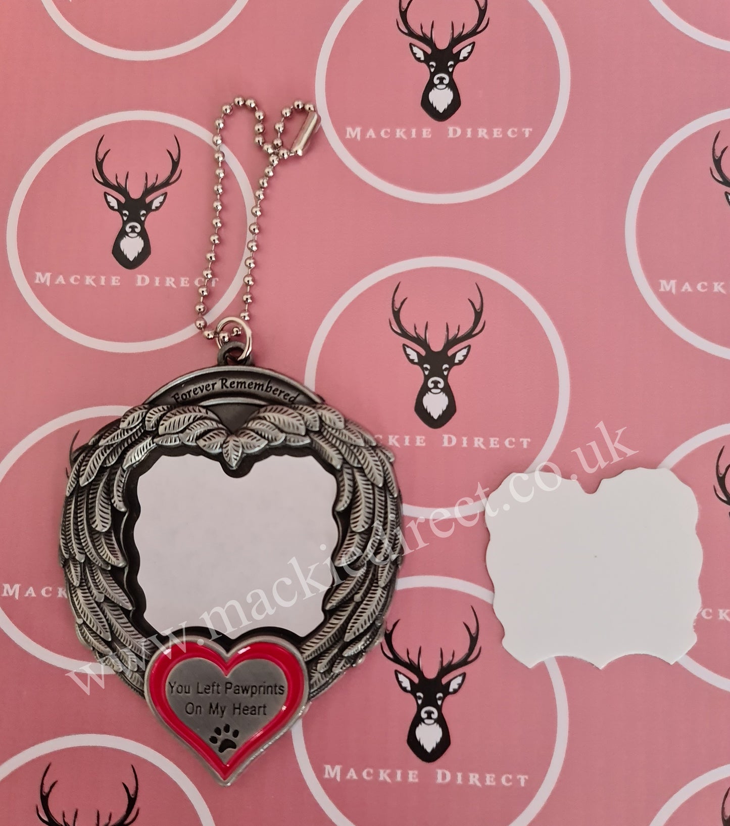 Sublimation Hanging Pet Memorial Angel Wings - Mackie Direct