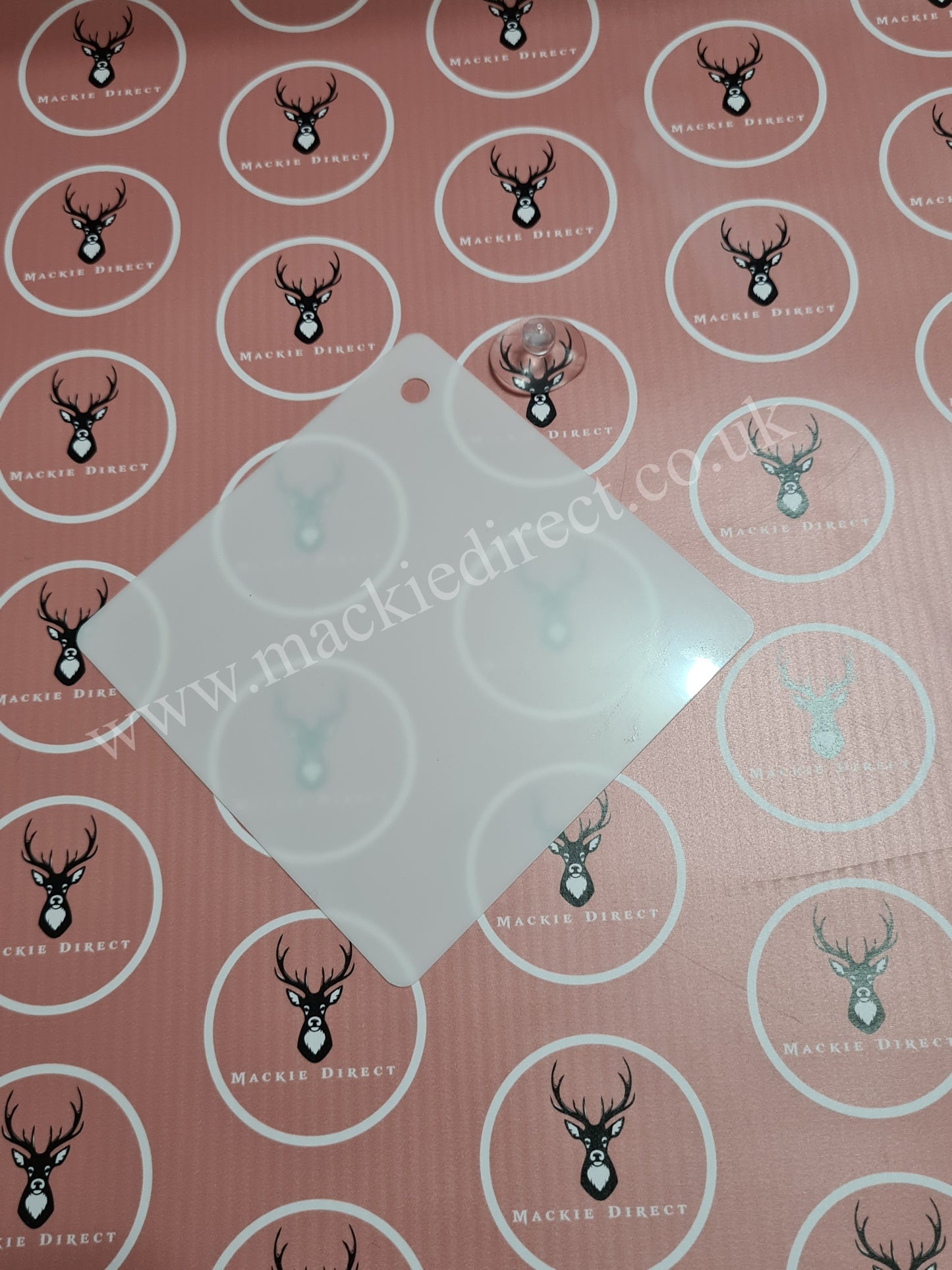 Sublimation Car Window Sign (12 x 12cm) - Mackie Direct