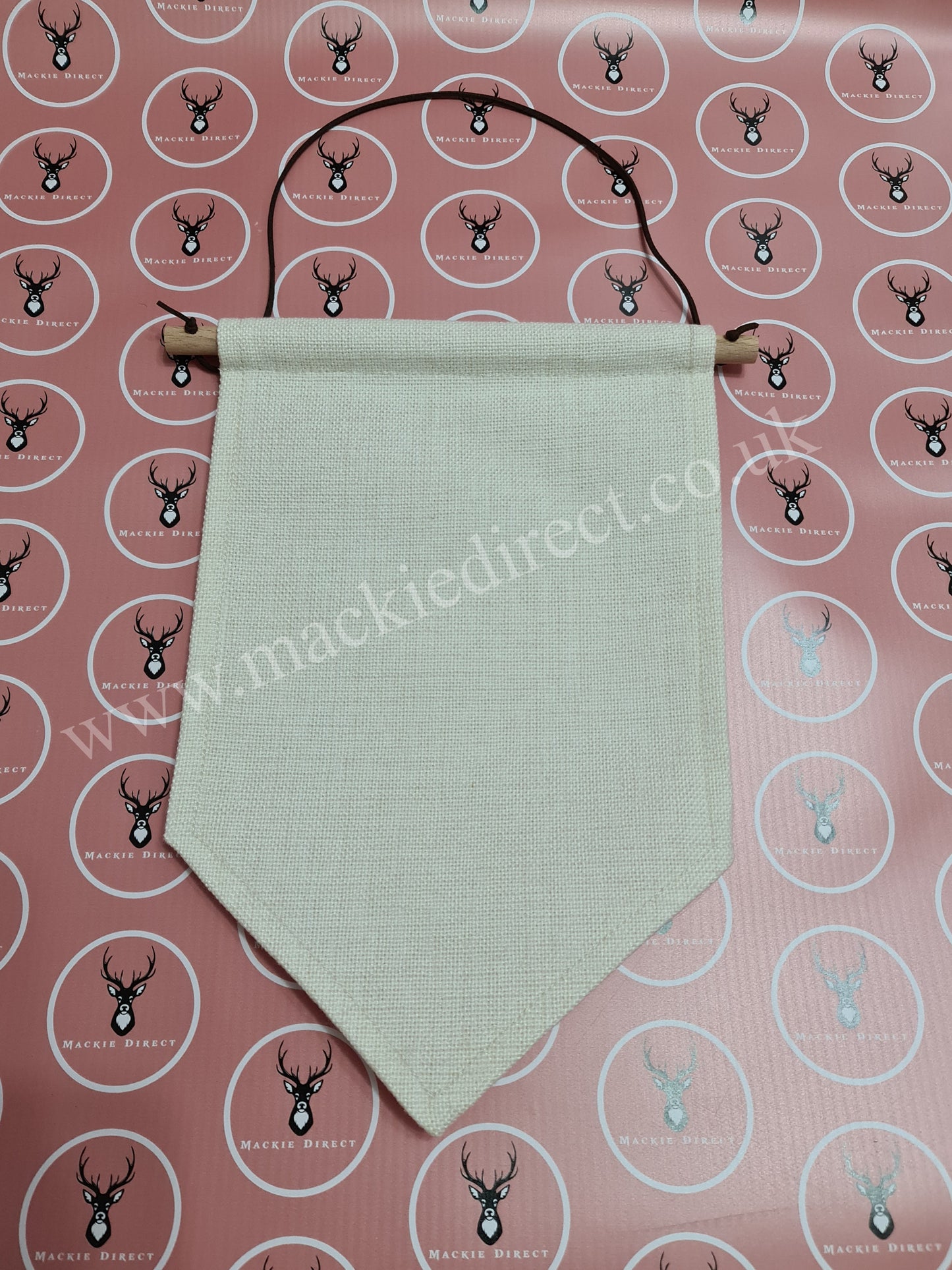 Sublimation Linen Flag/Pennant - Mackie Direct