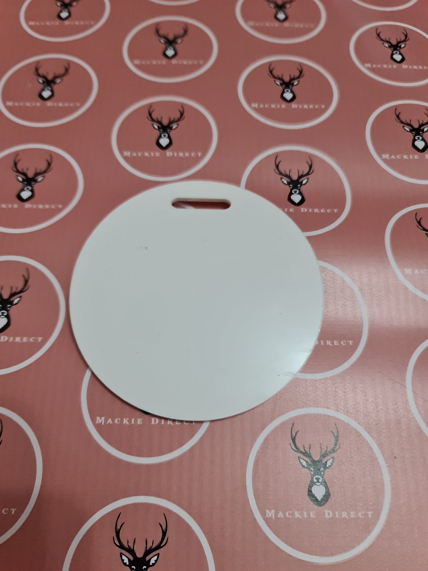 Acrylic Pram/Germ Tags - Mackie Direct