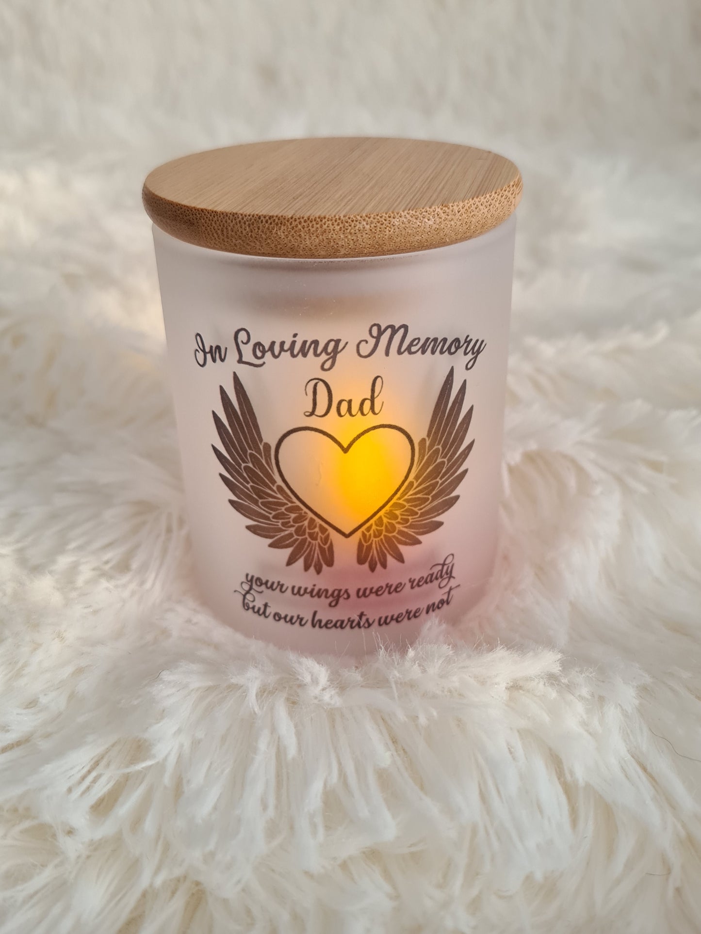 9oz Sublimation Frosted Glass Jar & Smash Proof Box