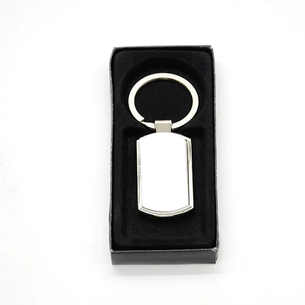 Sublimation Metal Rectangle Keyrings - Mackie Direct