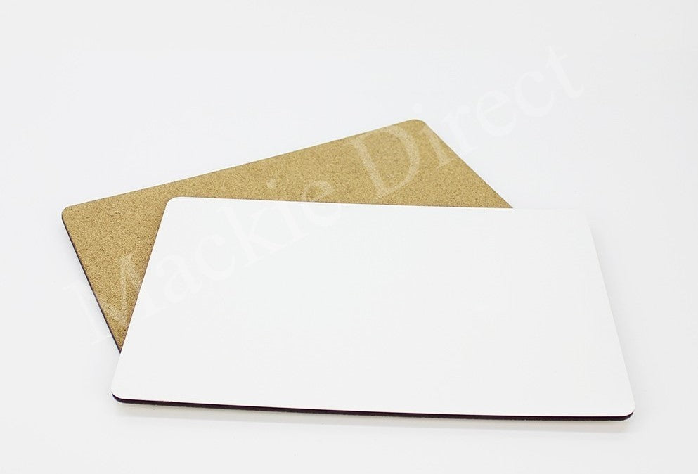 Sublimation Cork Backed MDF Placemats - Mackie Direct