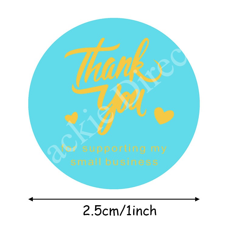 Thank You Stickers - Mackie Direct