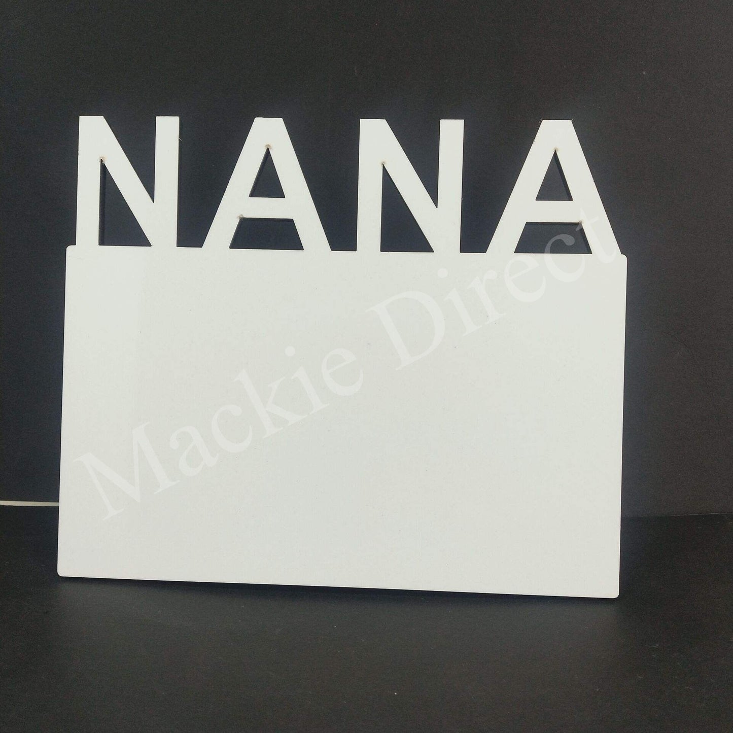 Sublimation MDF 'Nana' Photo Panel - Mackie Direct