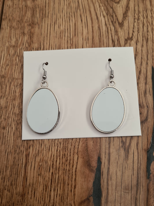 Sublimation Metal Earrings-Mackie Direct