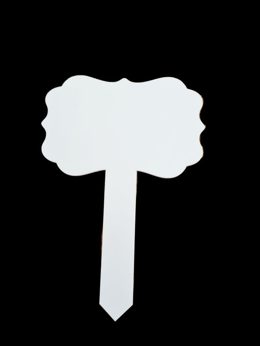 Acrylic Plaque Grave Marker - Mackie Direct