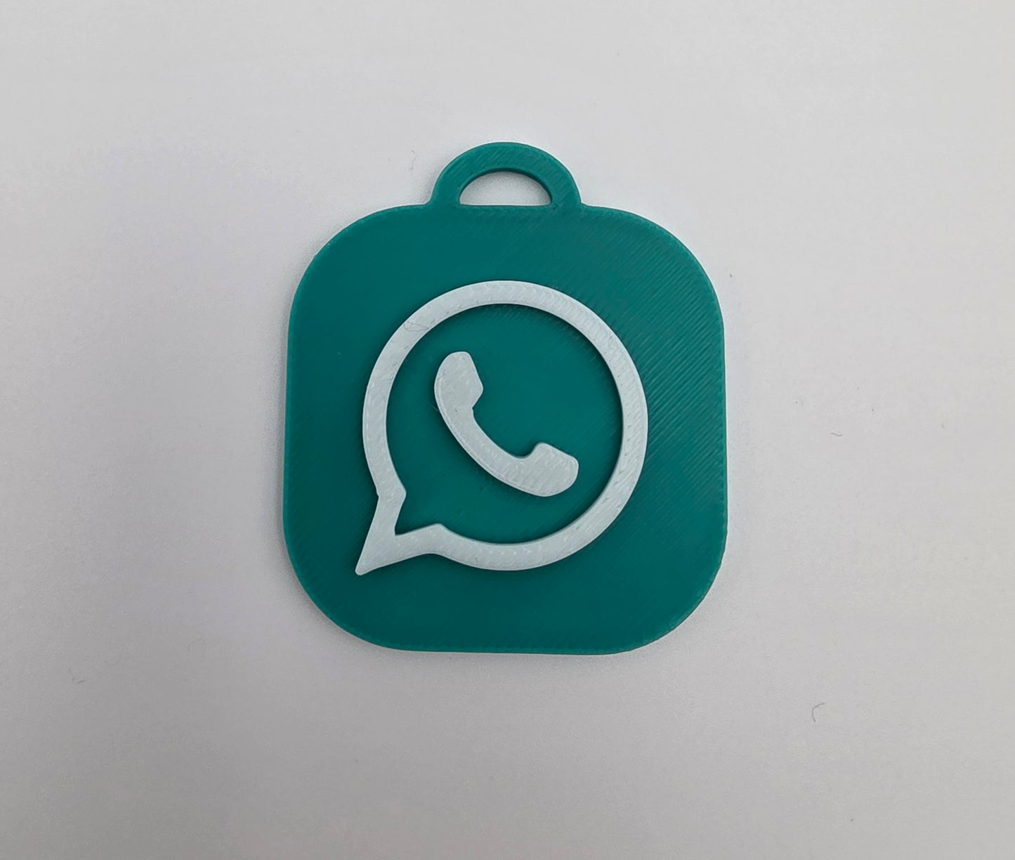 NFC Social Media Tag Keyring