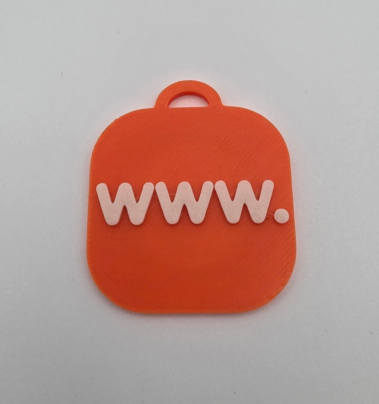 NFC Social Media Tag Keyring