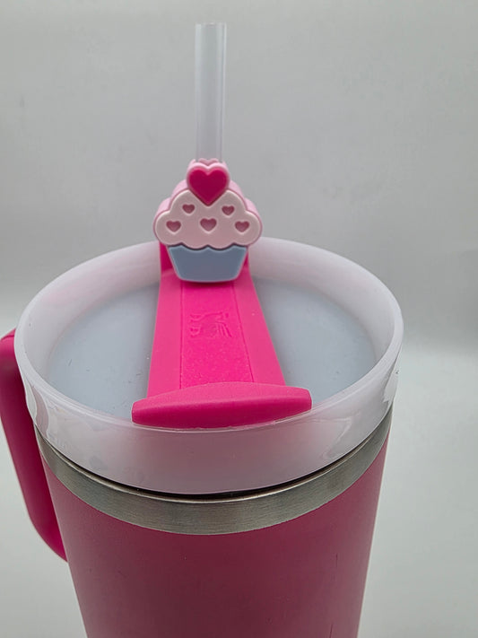 Cupcake Straw Topper 3d Printed