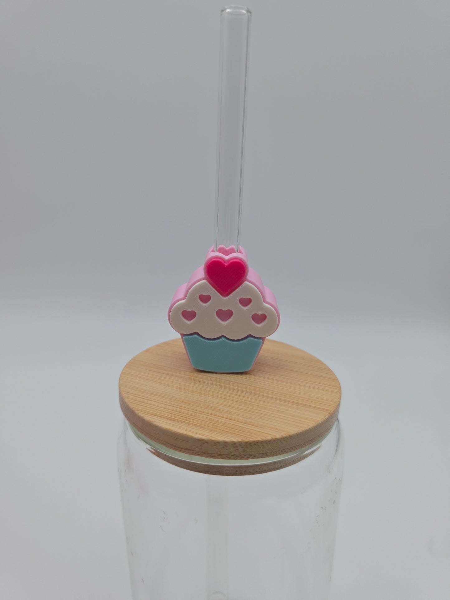 Cupcake Straw Topper 3d Printed