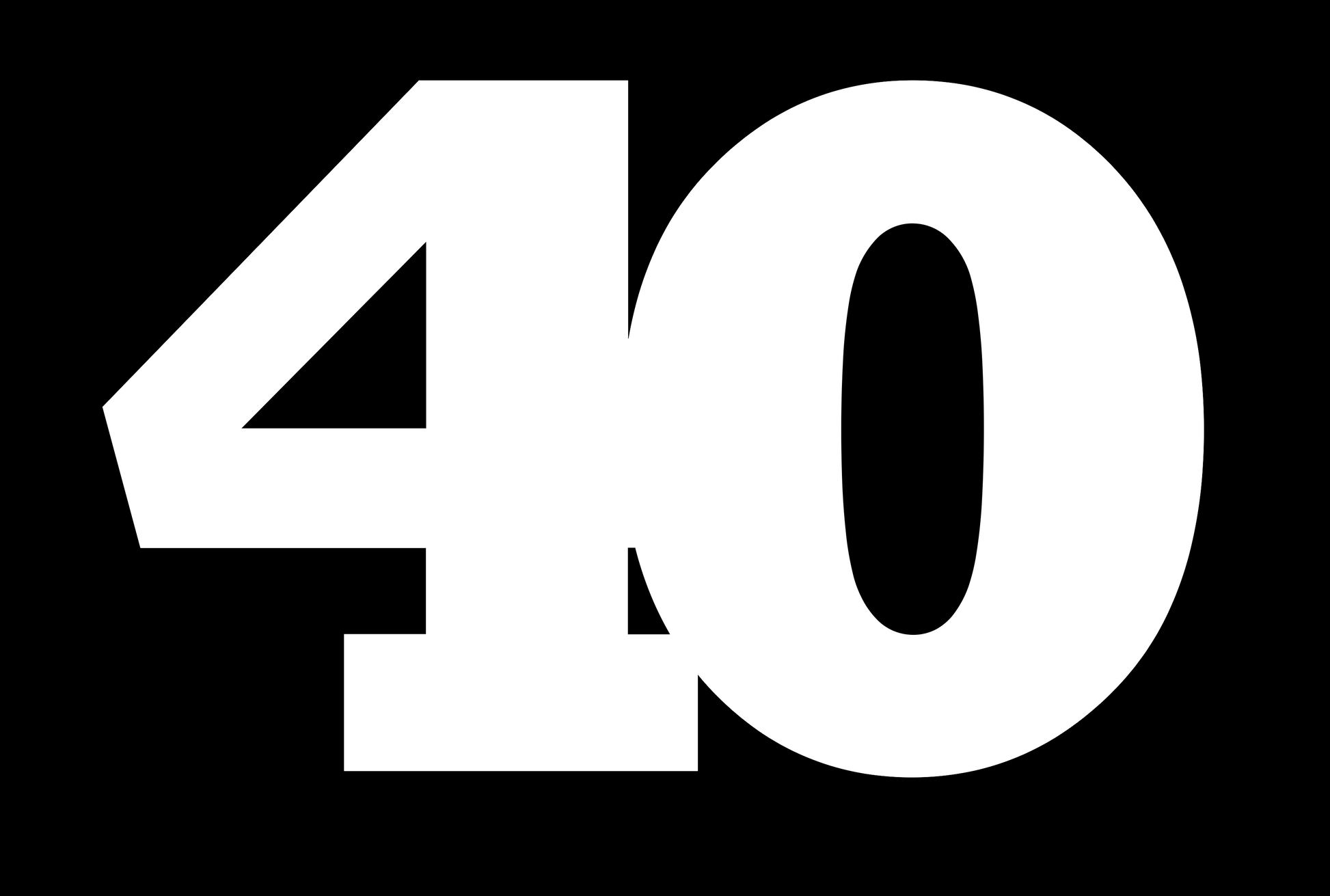 Acrylisub Sublimation Coated Acrylic Milestone Birthday Number - Mackie Direct