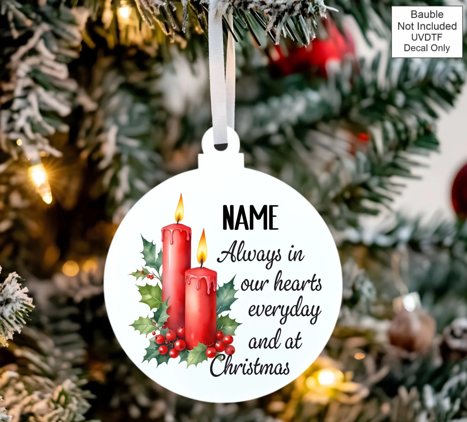 # Bauble mock up