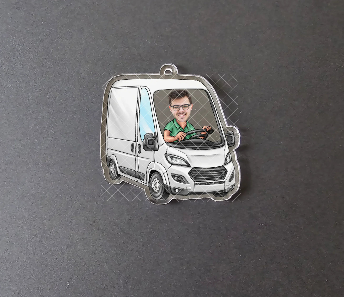 UV Printed Van Hanger - Mackie Direct