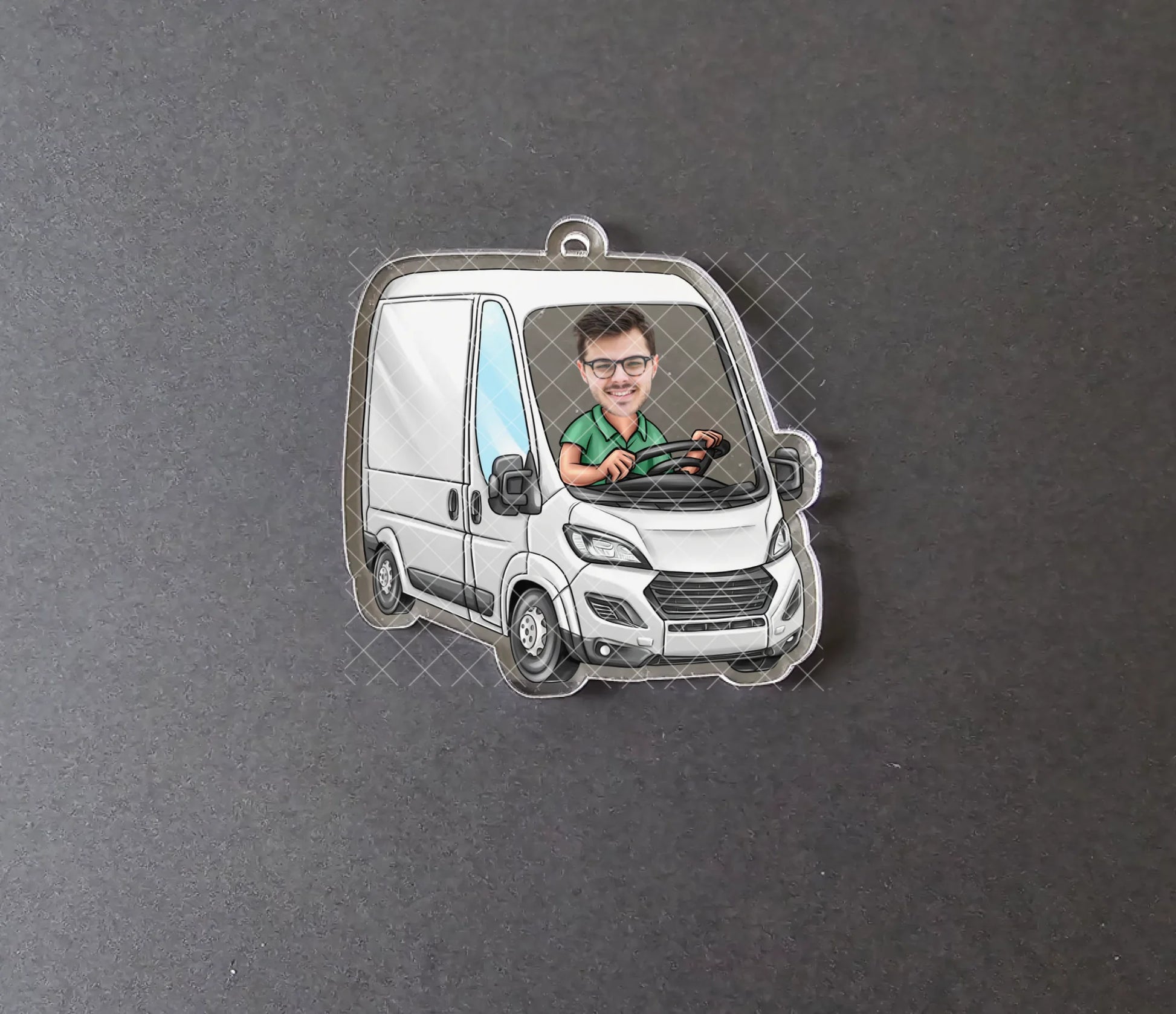 UV Printed Van Hanger - Mackie Direct