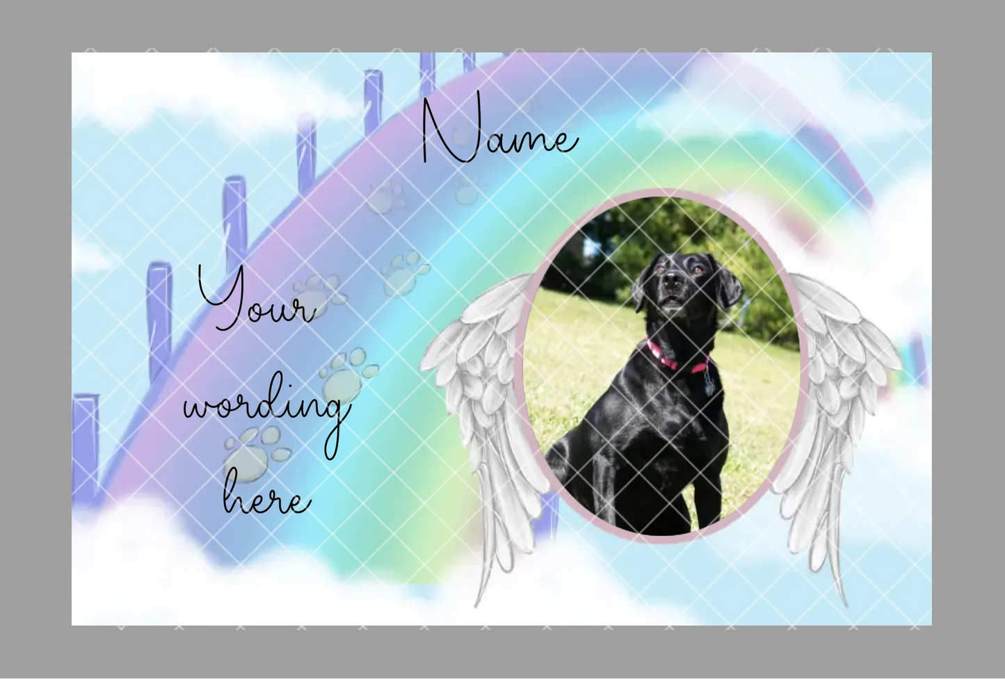 Grave Marker / Stake Sublimation Print - Pet - Mackie Direct
