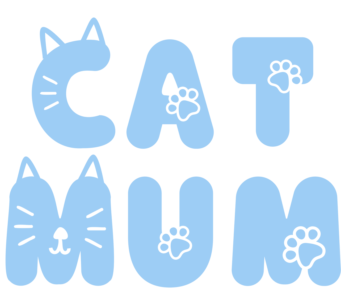 DTF Cat Mum Transfer