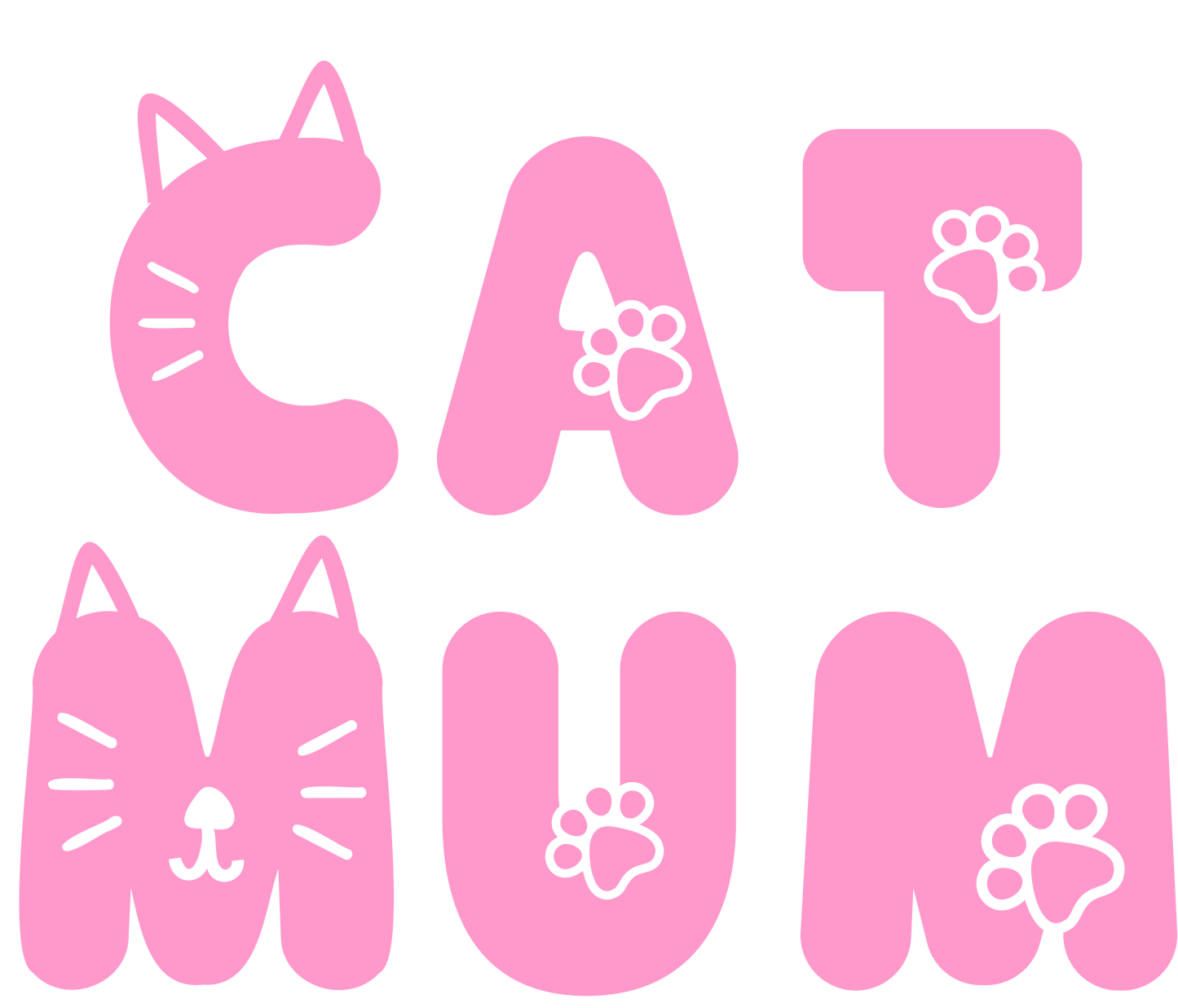 DTF Cat Mum Transfer