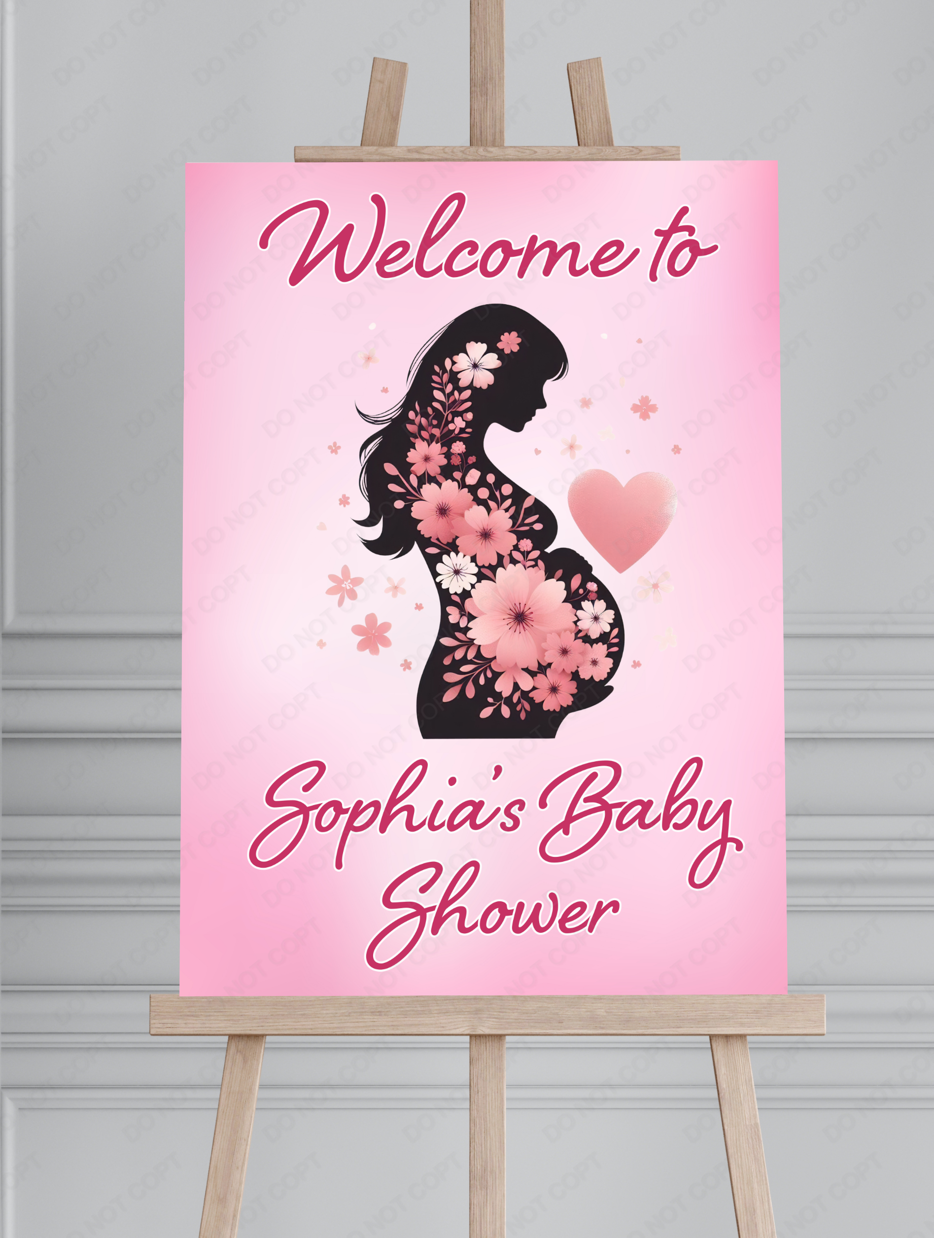 Baby Shower Printed Board Welcome Sign - Mackie Direct