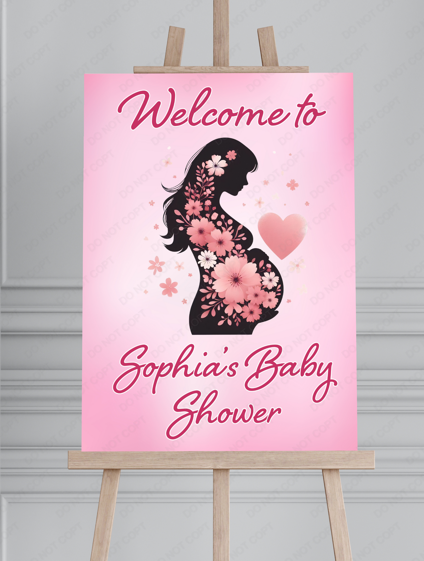 Baby Shower Printed Board Welcome Sign - Mackie Direct