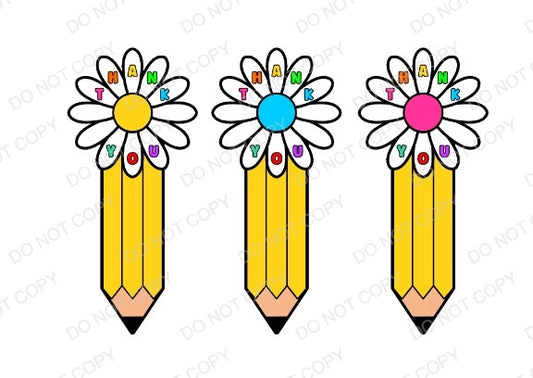 Flower Pencil - Digital Download Only