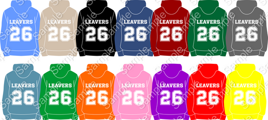Leavers/Class of Hoodie/Hoody 2026 Design - Digital Download Only - Mackie Direct