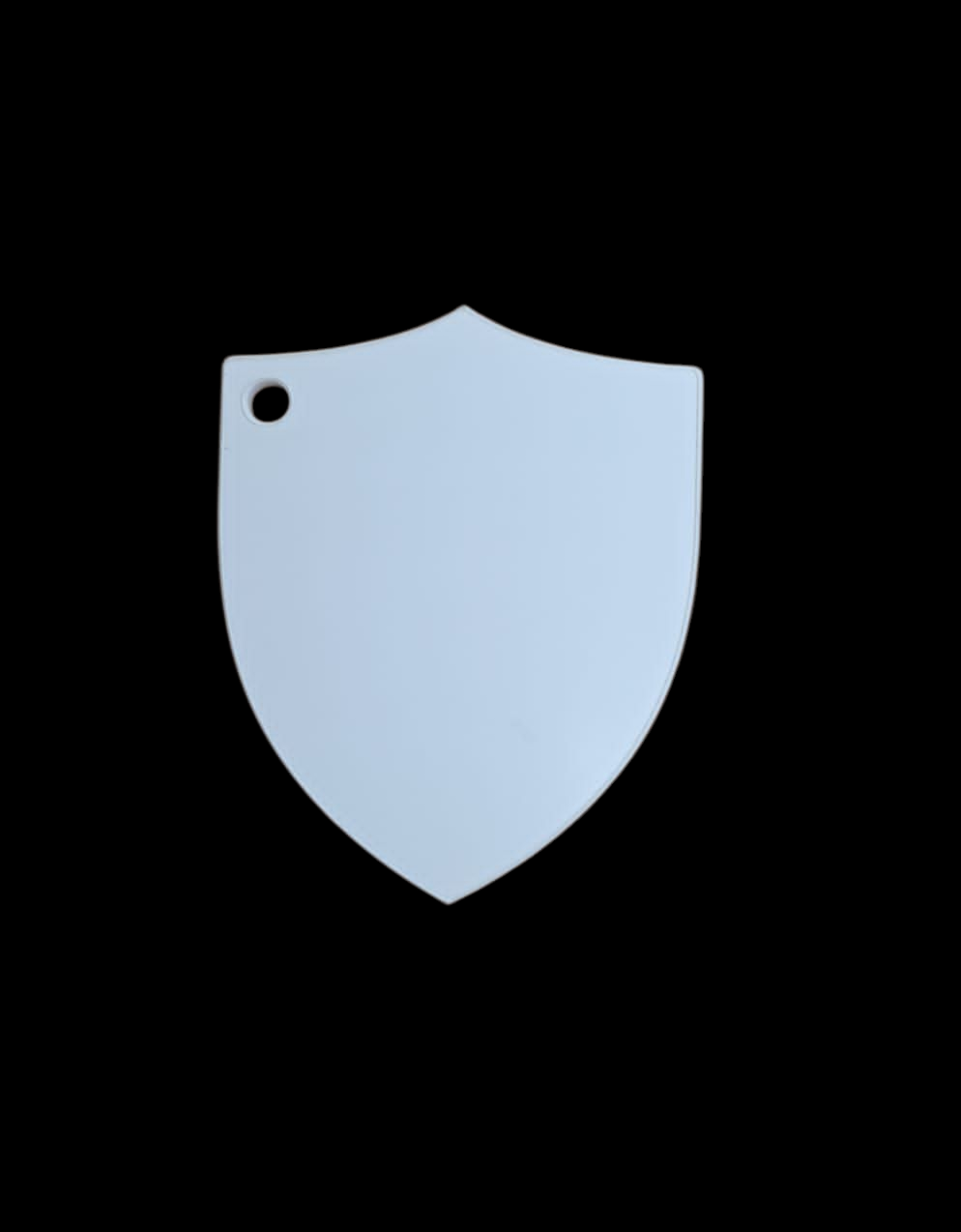 Acrylic Shield Keyring
