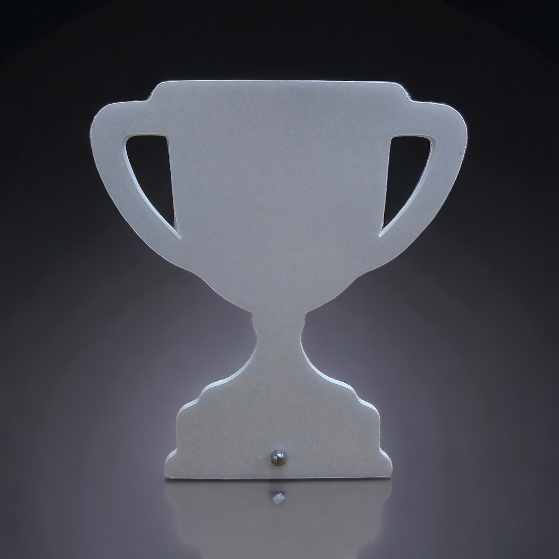 Acrylic Trophy Cup with Pin Stand - Mackie Direct