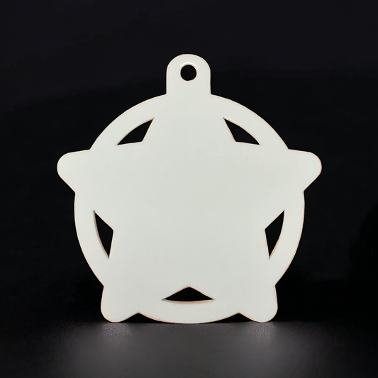 Acrylisub Sublimation Coated Acrylic Star Medal