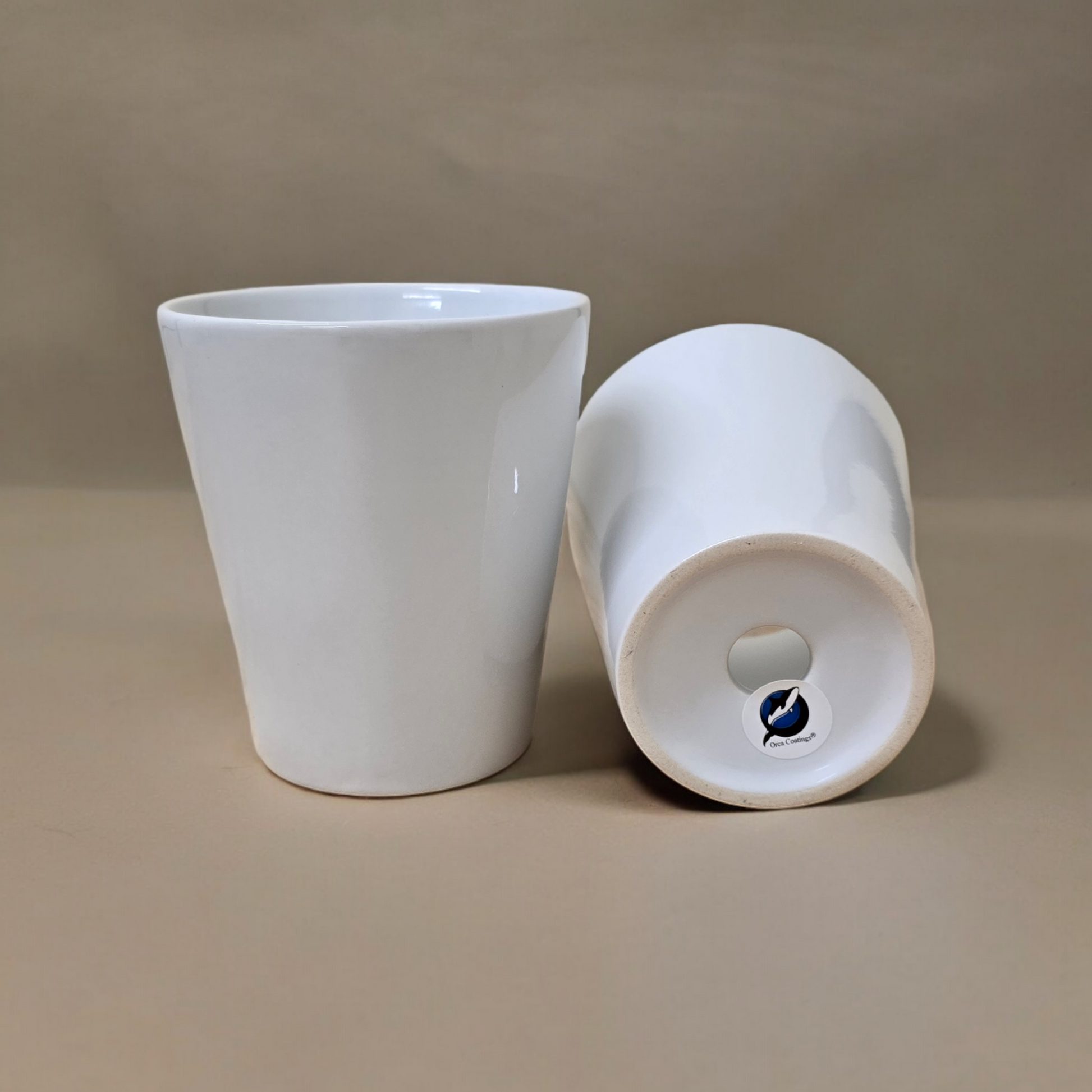 Sublimation Ceramic Flower / Plant Pot & Smash Proof Box - Mackie Direct