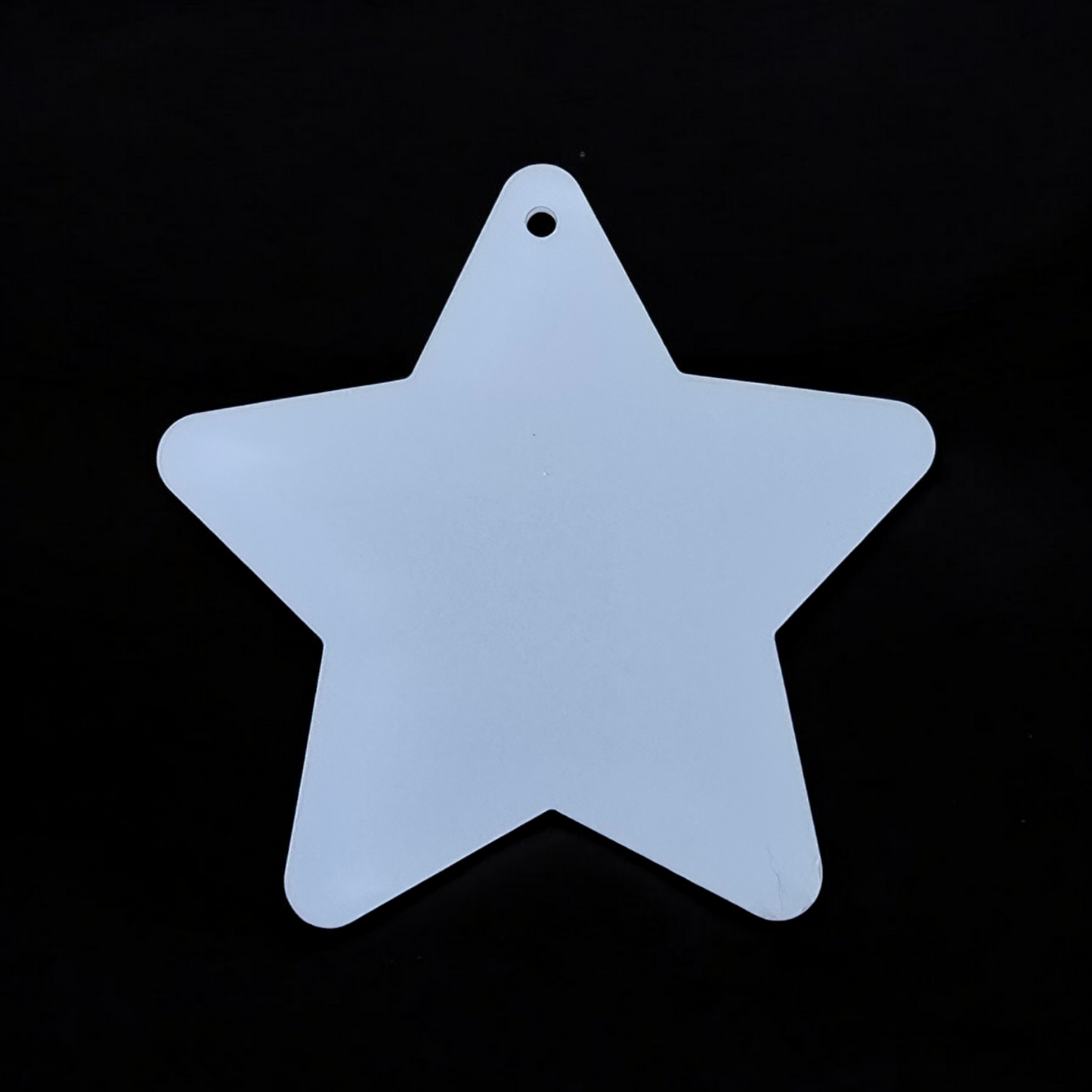 Premium Sublimation Coated Acrylic Large Star Hanging Decoration - Mackie Direct