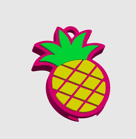 Pineapple Nail Saver / Can Opener 3d Printed