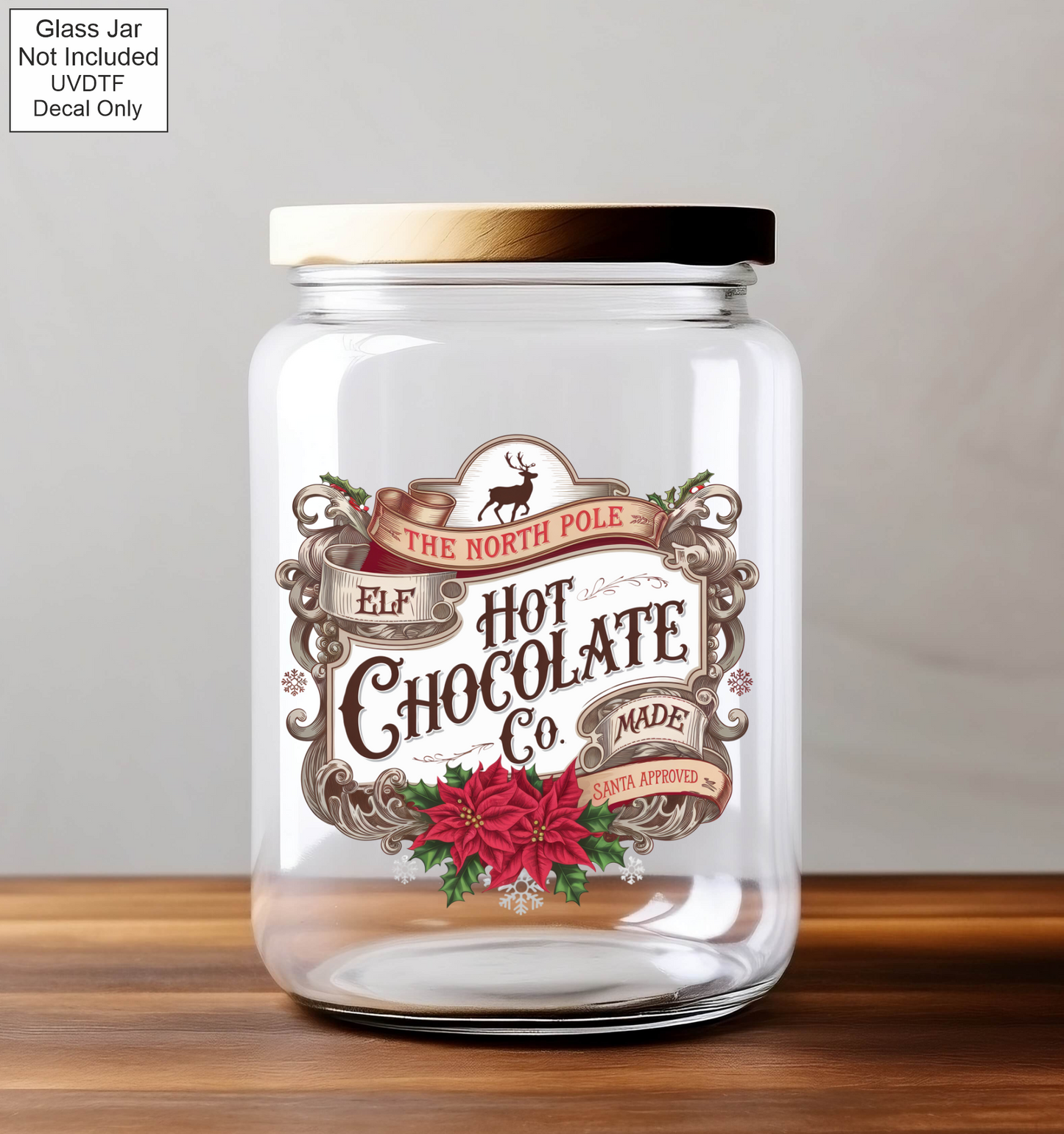 UVDTF Vintage Christmas Labels