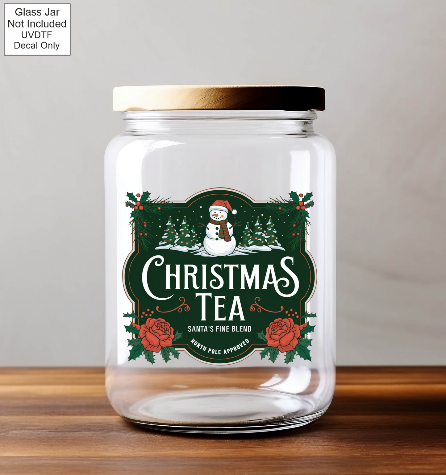 UVDTF Vintage Christmas Labels